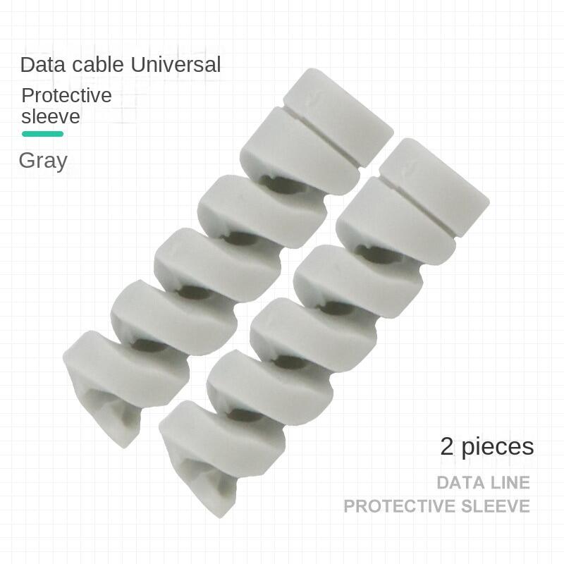 Spiral Data Cable Protective Sleeve Charging Cable Charging Cable Anti-breakage Damage