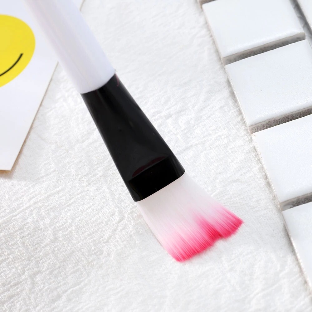 DORISNA Facial Mask Brush Face Skin Care Masks Applicator Soft Flat Head Fiber Hair Cosmetics