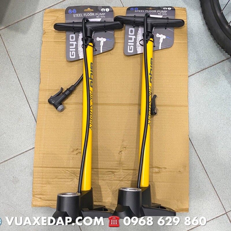 Bơm xe đạp Giyo GF-380 max. 160psi