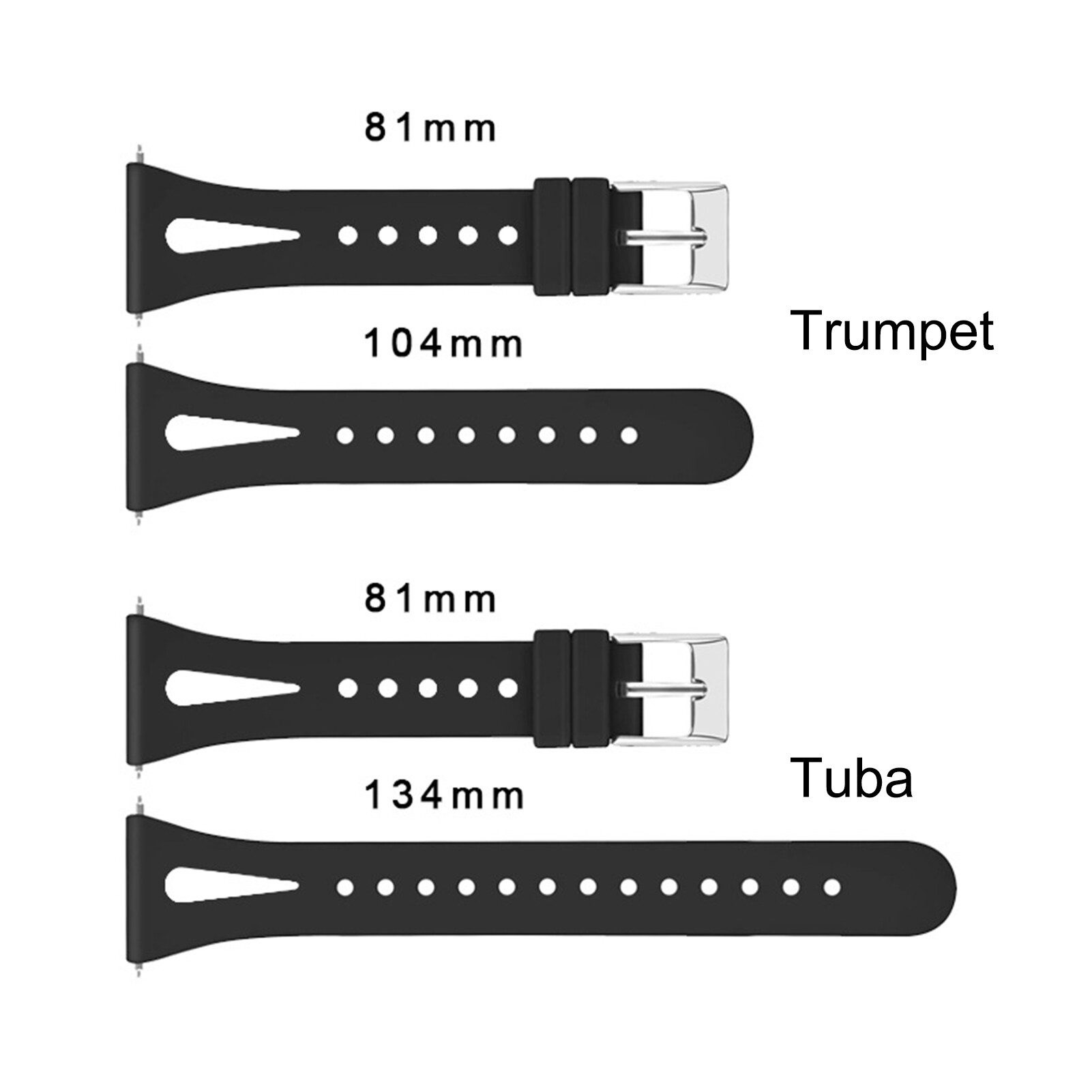 Watch Band Slim Waterproof 14mm Smart Watch Wrist Strap Replacement for Fitbit Versa2/Versa Lite/Versa