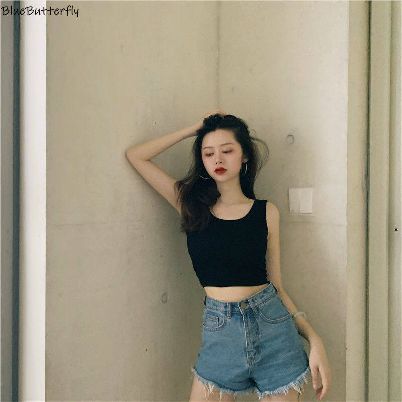 Áo Dây Đai Mùa Xuân Và Mùa Hè  Áo Hở Eo Thể Thao Mặc Trong Và Ngoài Không Tay Bó Sát Cho Nữ