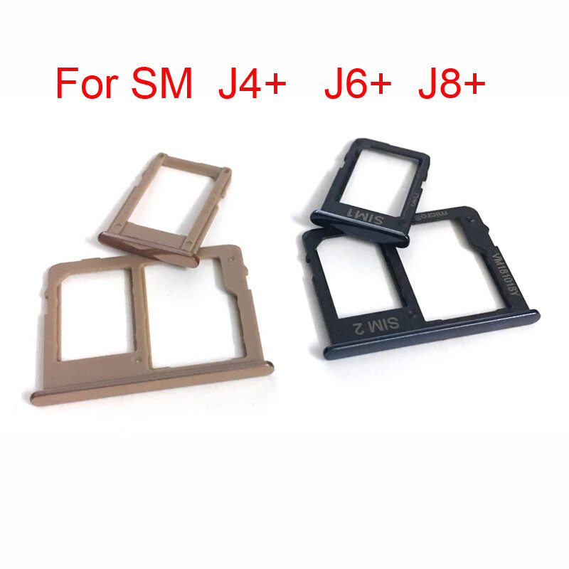 Khay Đựng Thẻ SIM Cho Samsung Galaxy J4 J6 J8 Plus