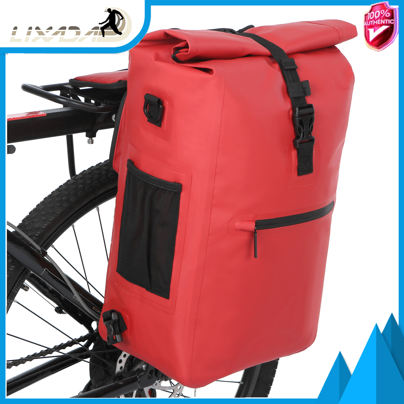 used bike panniers