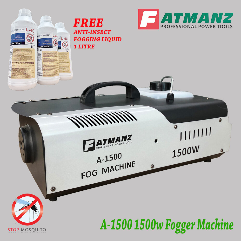 Fogger machine A1500, 1500w FREE ANTIINSECT L40 fogging liquid 1 litre