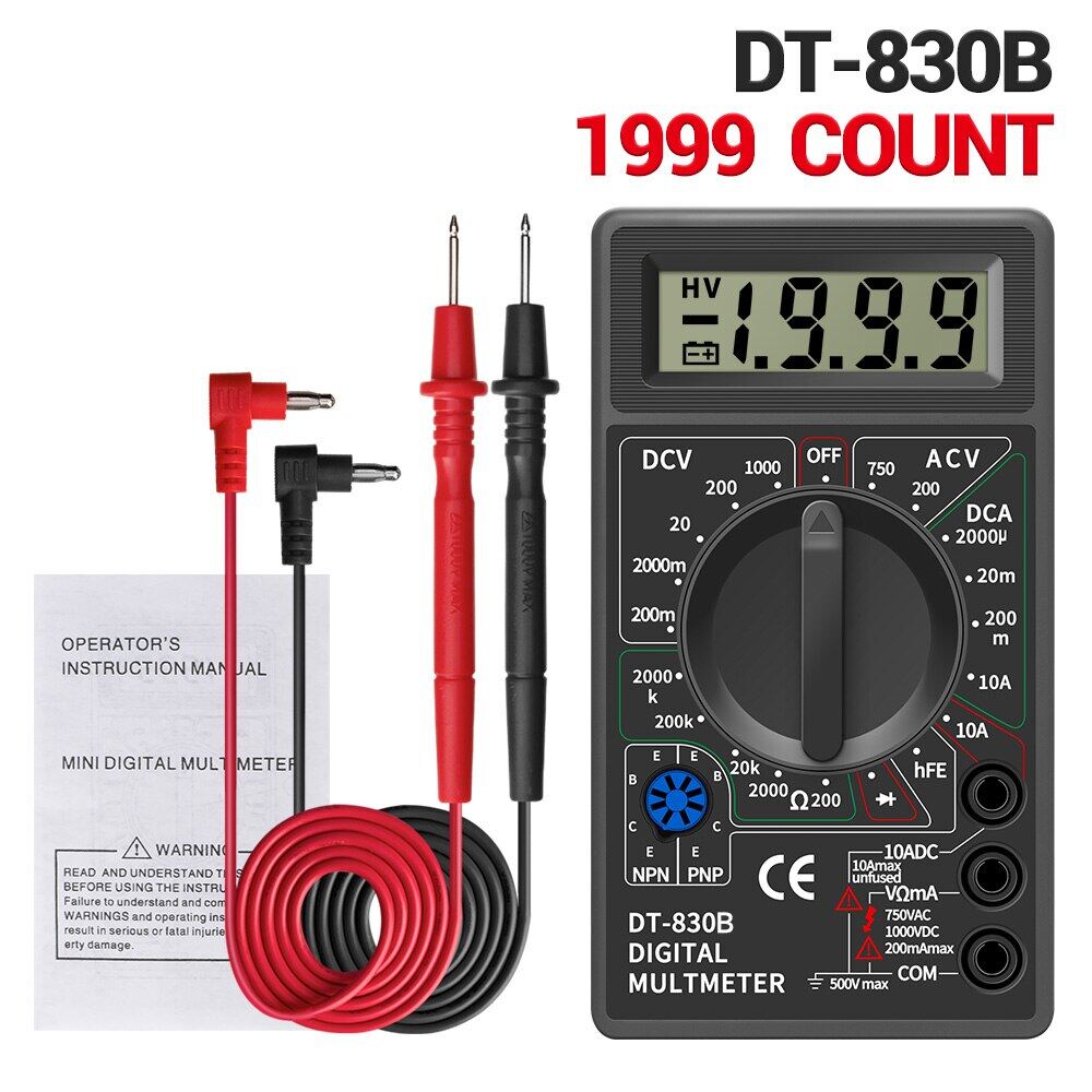 【Flash Sale!!!】Multimeter DT830B / DT830B Tofuda Model Avometer