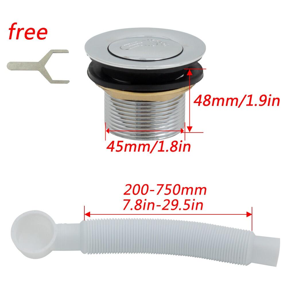 Bathtub Drain Plug Device Shower Cabin Essories Bathroom Water Valve