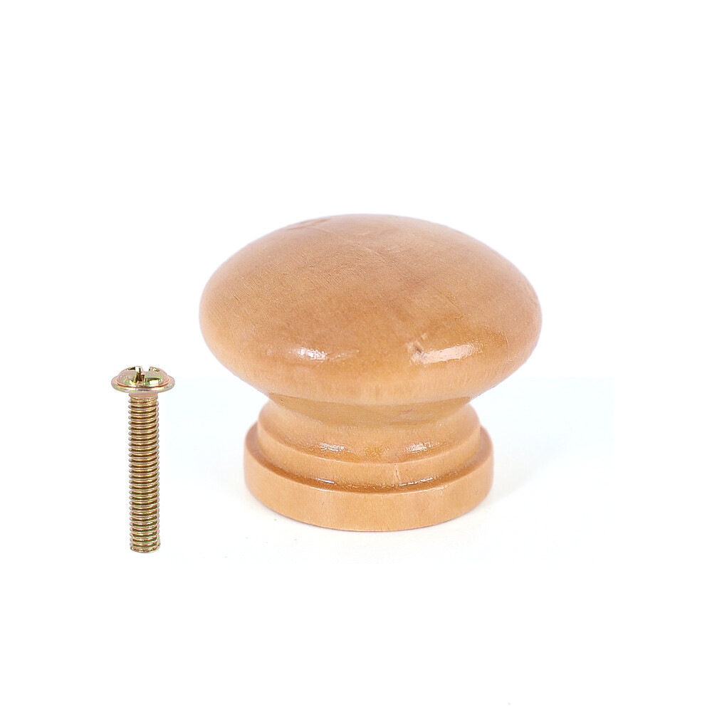 YESPERY Vintage Handles Natural Wooden Cabinet Drawer Wardrobe Knobs Door Pull Kitchen Handle Furniture Hardware