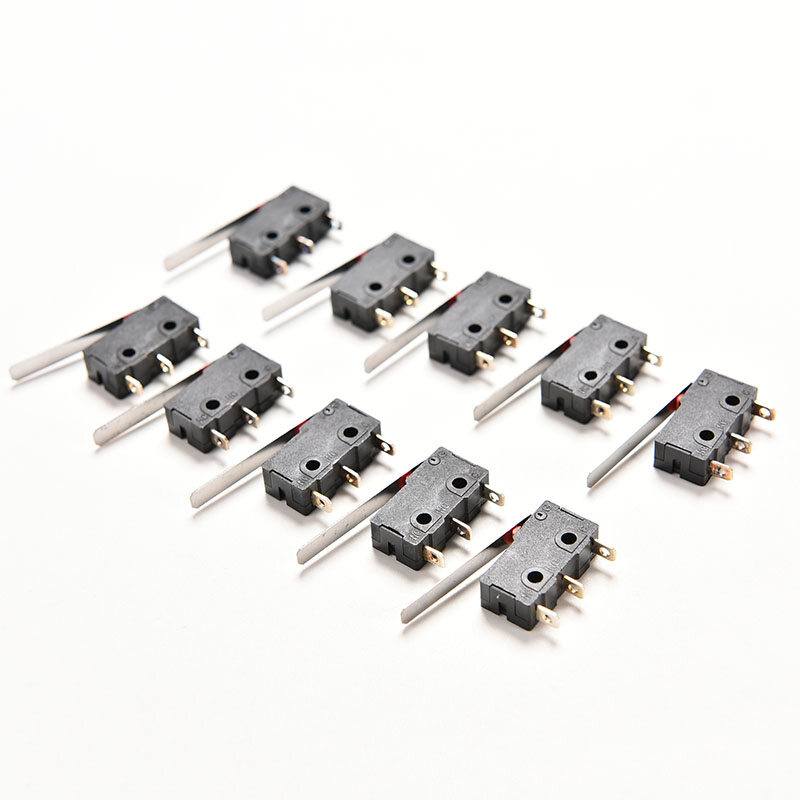 LTG 10PCS Tact Switch KW11-3Z 5A 250V Microswitch 3PIN Buckle