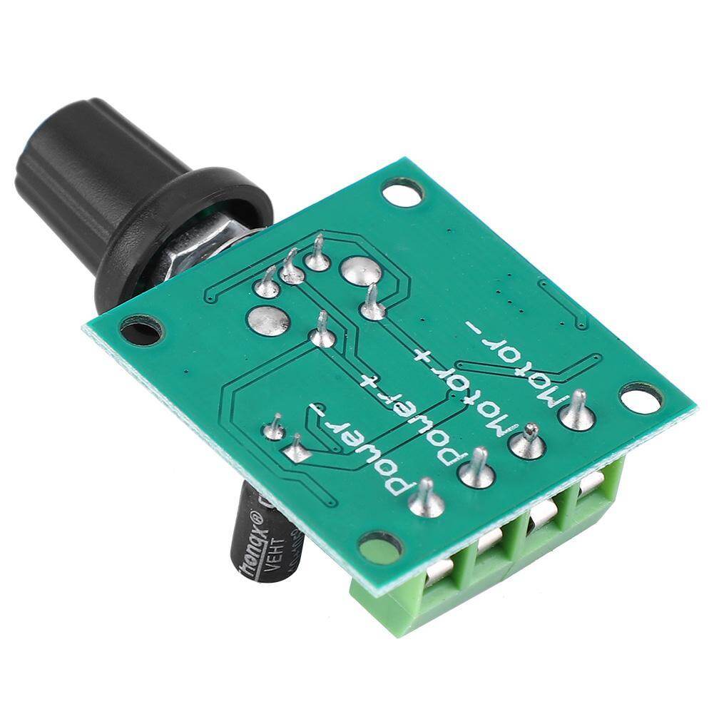 DC 1.8-12V 2A Low Voltage Electric Motor Speed Controller PWM Motor Speed Regulator Tool Equipm
