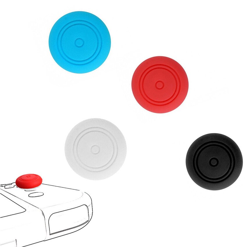 Narsta 6Pcs Joystick Case For Nintendo Switch OLED Lite Joycon Cap Game Console Joy Cons Protector Controller Grip Thumbstick Cover