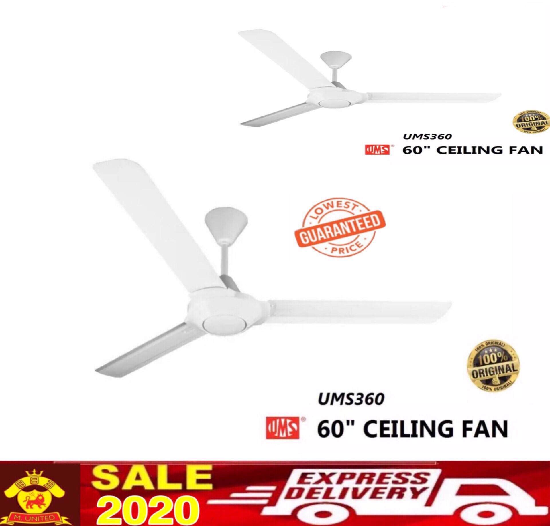 Ums 60 Ceiling Fan 2 Set Box Kipas Siling 风扇 Make In