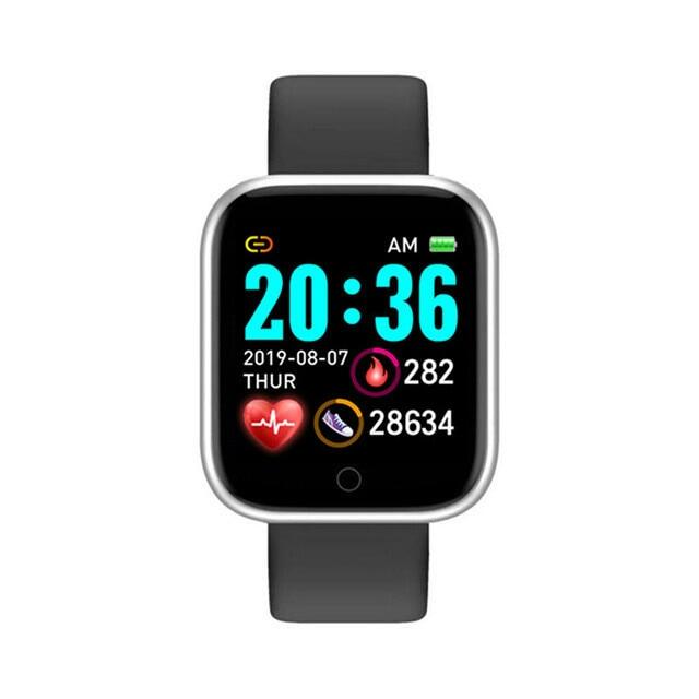 Đồng Hồ Thông Minh Bluetooth D20, Người Đàn Ông Không Thấm Nước Thể Thao Tập Thể Dục Tracker, Vòng Đeo Tay Thông Minh Máy Đo Nhịp Tim Huyết Áp Y68 Smartwatch