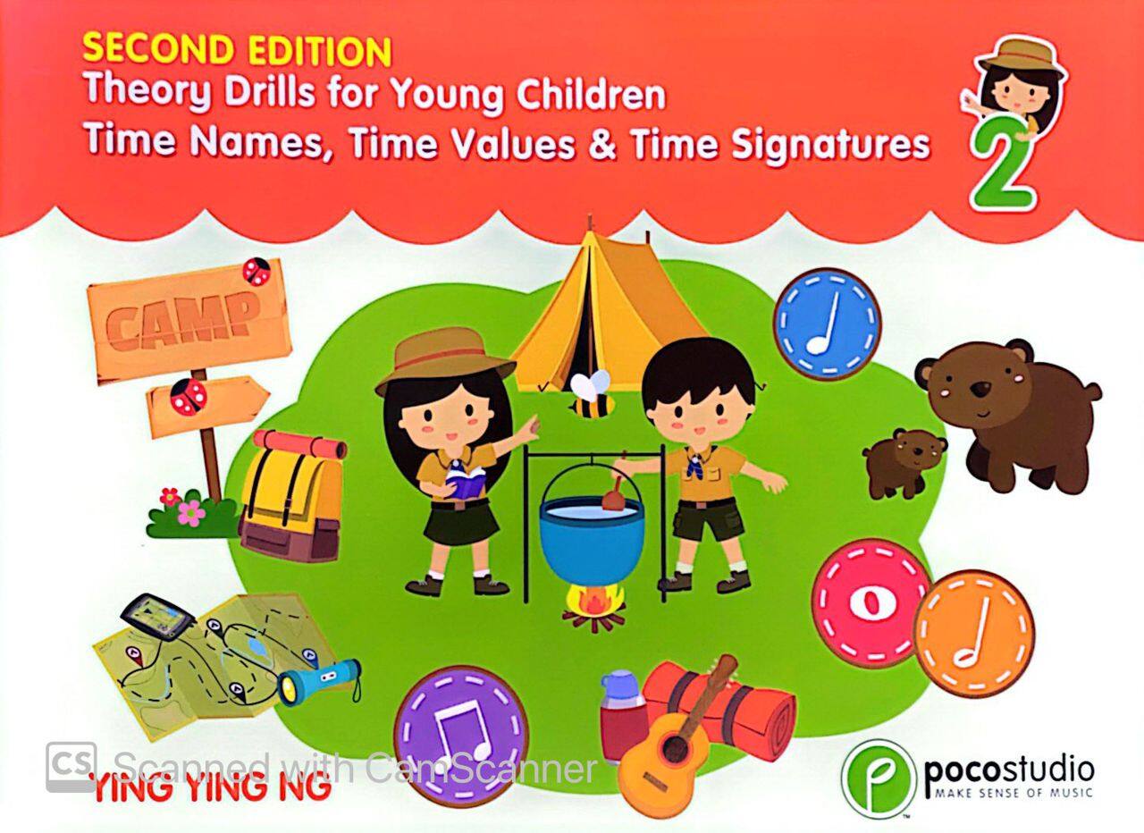 APPA Poco Theory Drills for Young Children Book 2 Time Names, Time