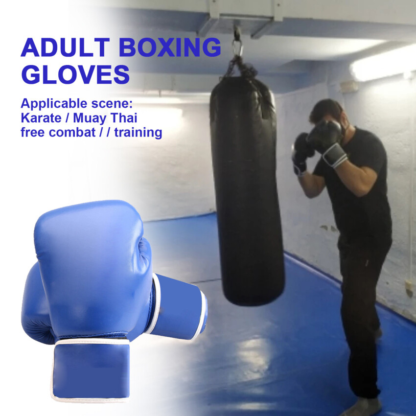 Adult Boxing Gloves Muay Thai Boxing Sanda Equipment Free Fighting Martial Arts Kick Boxing Training Gloves