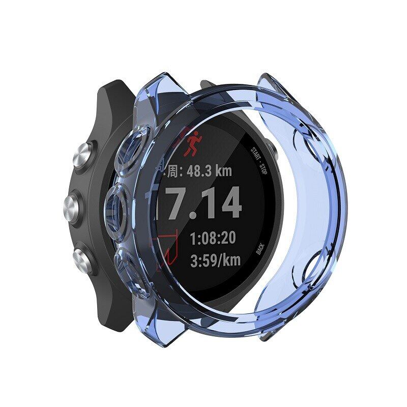TPU Case Cover For Garmin 245 Watch case Protective Shell Frame For Garmin Forerunner245 / 245M Protector Sleeve Silicone Case