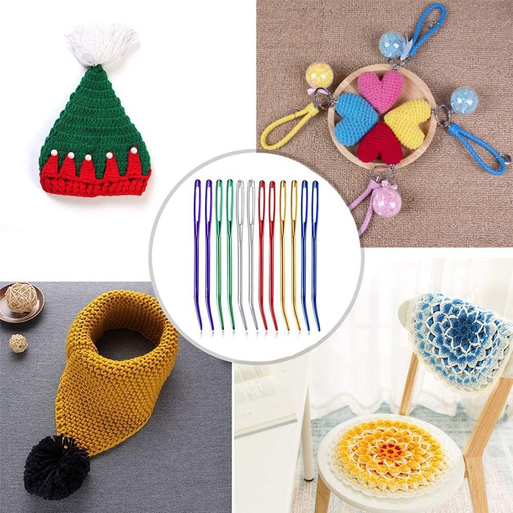 Darning Needle Embroidery Needles Crochet Needles Crochet Accessories Yarn Needles Needle