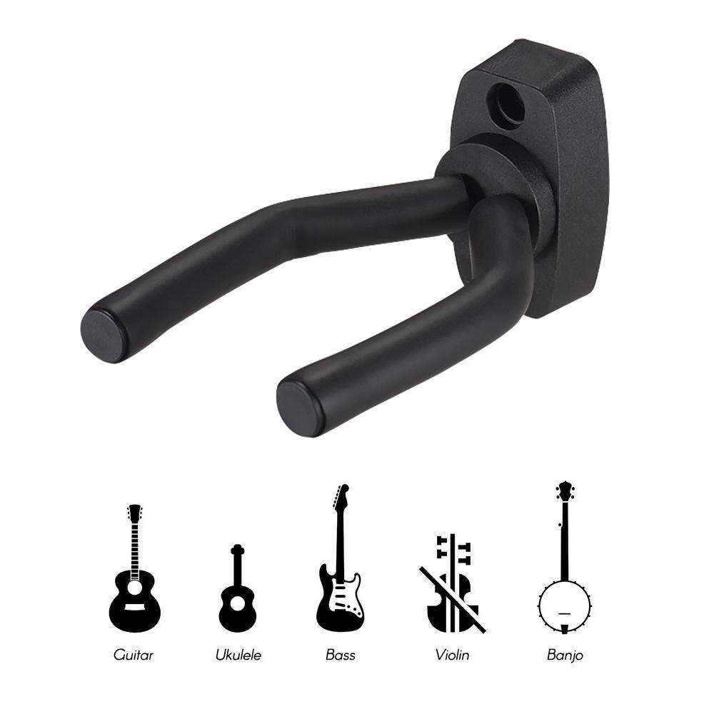 Wall Mount Guitar Hanger Hook Holder Keeper for Guitars Bass Ukulele String Instrument