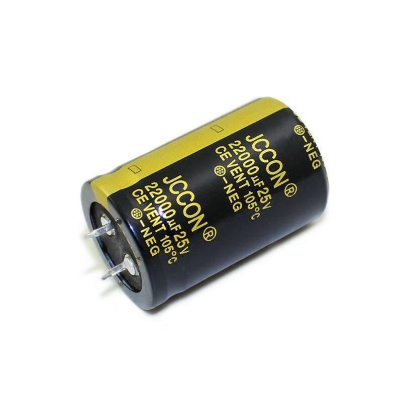 Tụ nhôm điện phân tần số cao 25v 22000uf 30x45mm, tụ điện xuyên lỗ trở kháng thấp