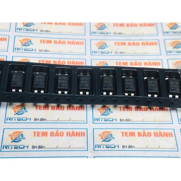 Combo 15 chiếc pc816 el816 ltv816 ltv-816 816c 816 opto sop-4 hàng nhập khẩu