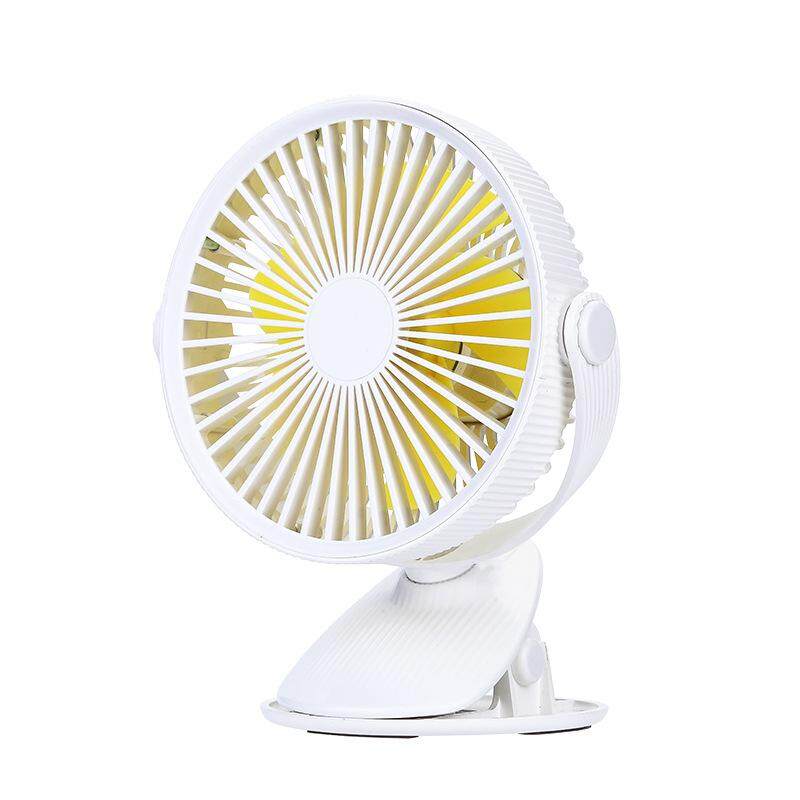 360° Portable Travel Fan Rechargeable USB Clip On Mini Desk Home Cot Car Fan