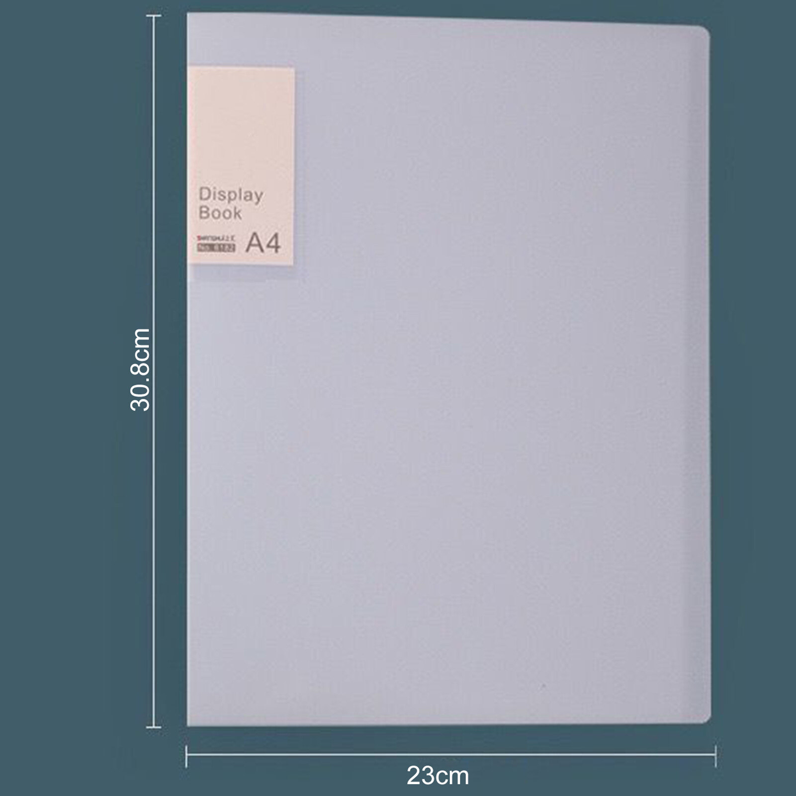 File Folder Double-sided High-Transparency Large Capacity Inner Pockets Multifunctional Sheet Protector with Plastic Sleeves A4 Paper Binder Portfolio Organizer Office Supplies