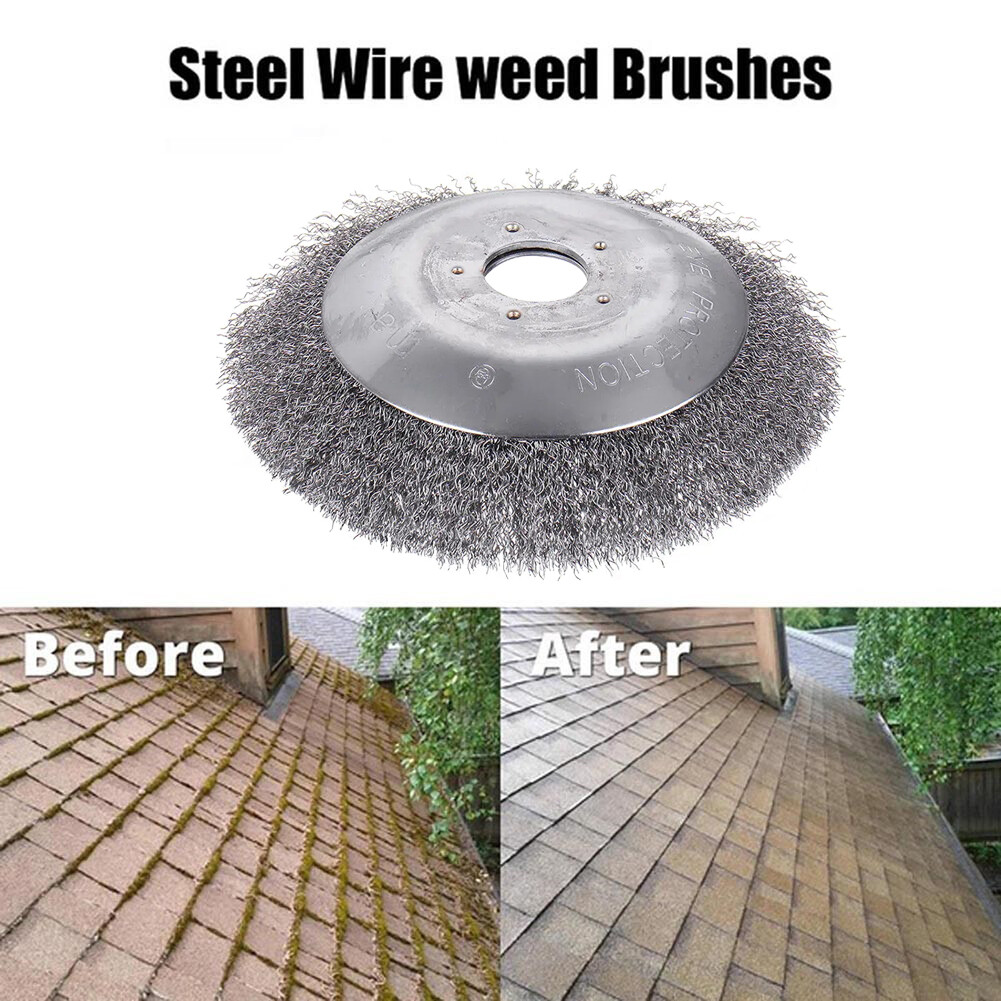 [Special offer]Steel Wire Grass Trimmer Weeding Head Rusting Brush Cutter for Lawnmower