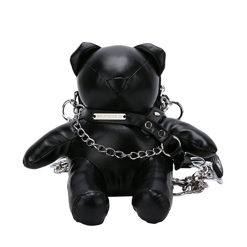 QFDI Japanese cute fashion doll funny cross-body bag INS shoulder chain phone bag