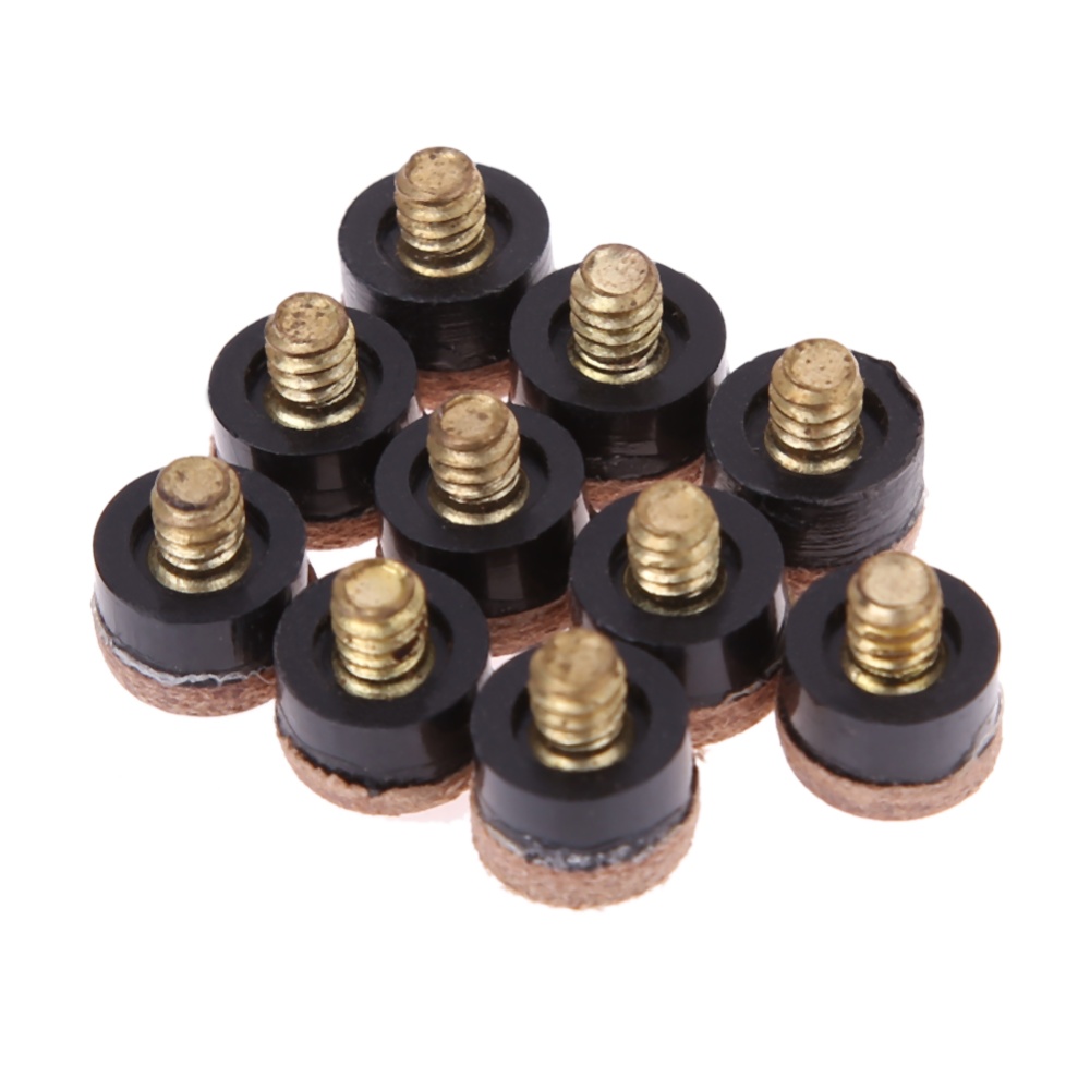 10 Cái Vít 10Mm Trên Đầu Cơ Cho Hồ Bơi Bi Da, Billiards Phụ Tùng Thay Thế