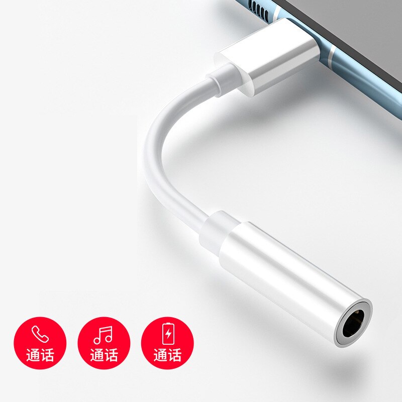 Type C To 3.5mm Aux Adapter Type-c 3 5 Jack Audio Cable Original For Huawei Xiaomi Android Type-C-Earphone Connetor Plug