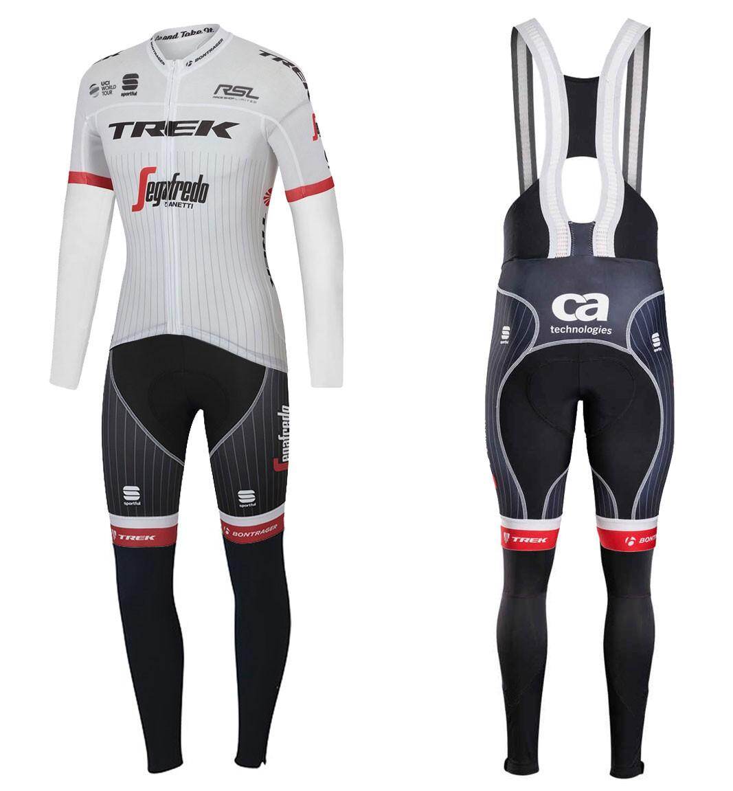 Trk Sega fredo Tour de Long Sleeve Cycling Jersey And Bib Pants Set
