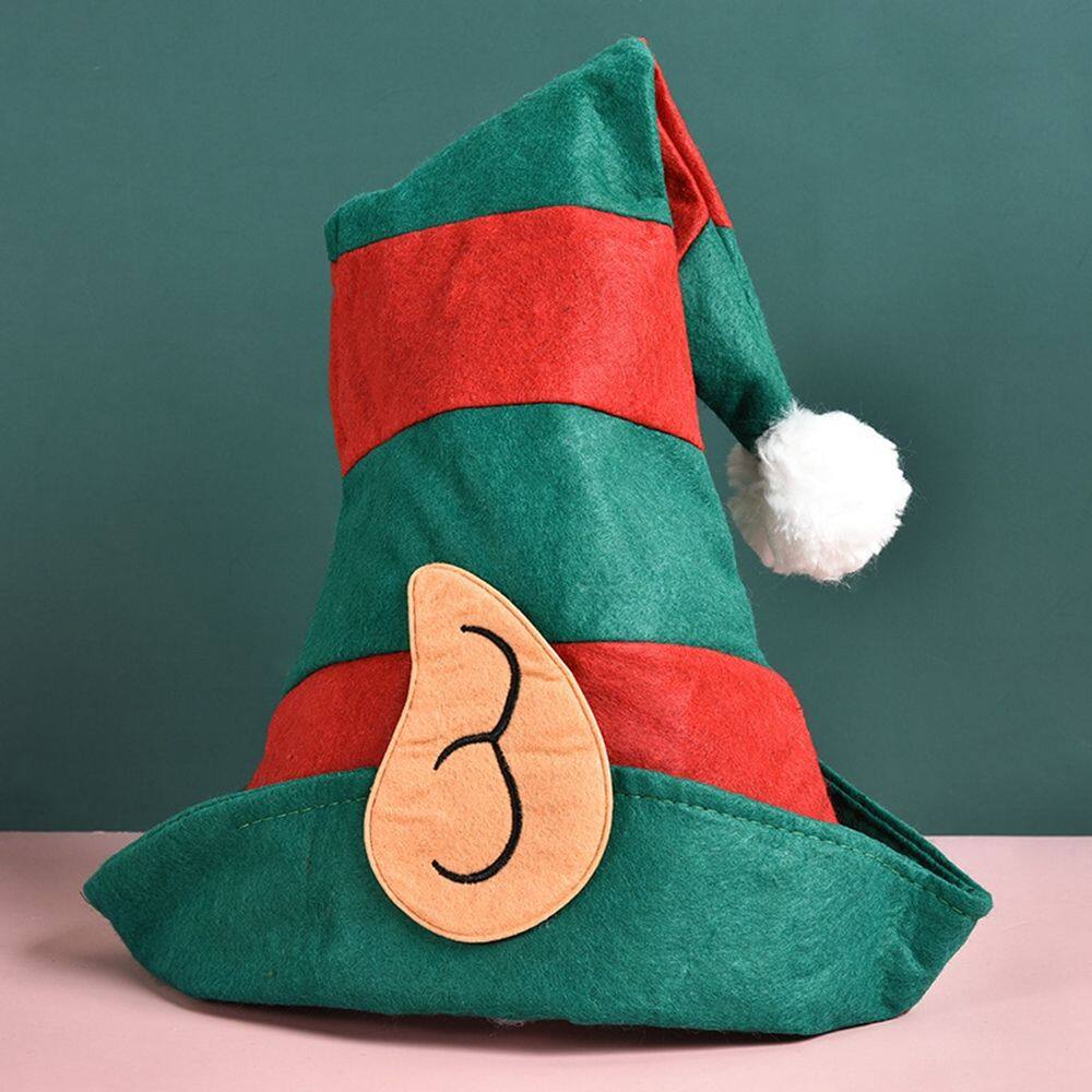DKIEWQ Quà tặng Mùa đông ấm áp Trang trí Mũ giáng sinh Trang chủ Xmas Đồ dùng dự tiệc Mũ giáng sinh Đồ trang trí giáng sinh Mũ ông già Noel Đồ trang trí giáng sinh