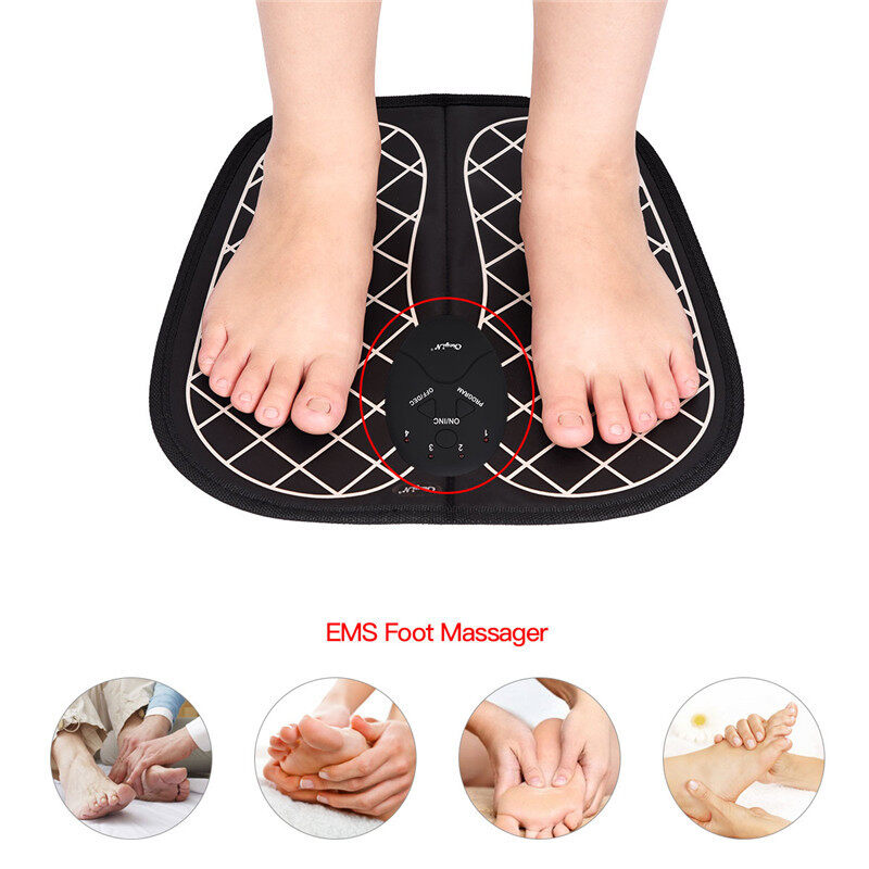 Mát Xa Chân Ckesin Cho Tất Cả Các Kích Thước Bàn Chân, Máy Lưu Thông Chân Di Động Giúp Cải Thiện Lưu Thông, Thư Giãn Cơ Bắp Cứng Khớp, Giảm Đau Chân Và Chân