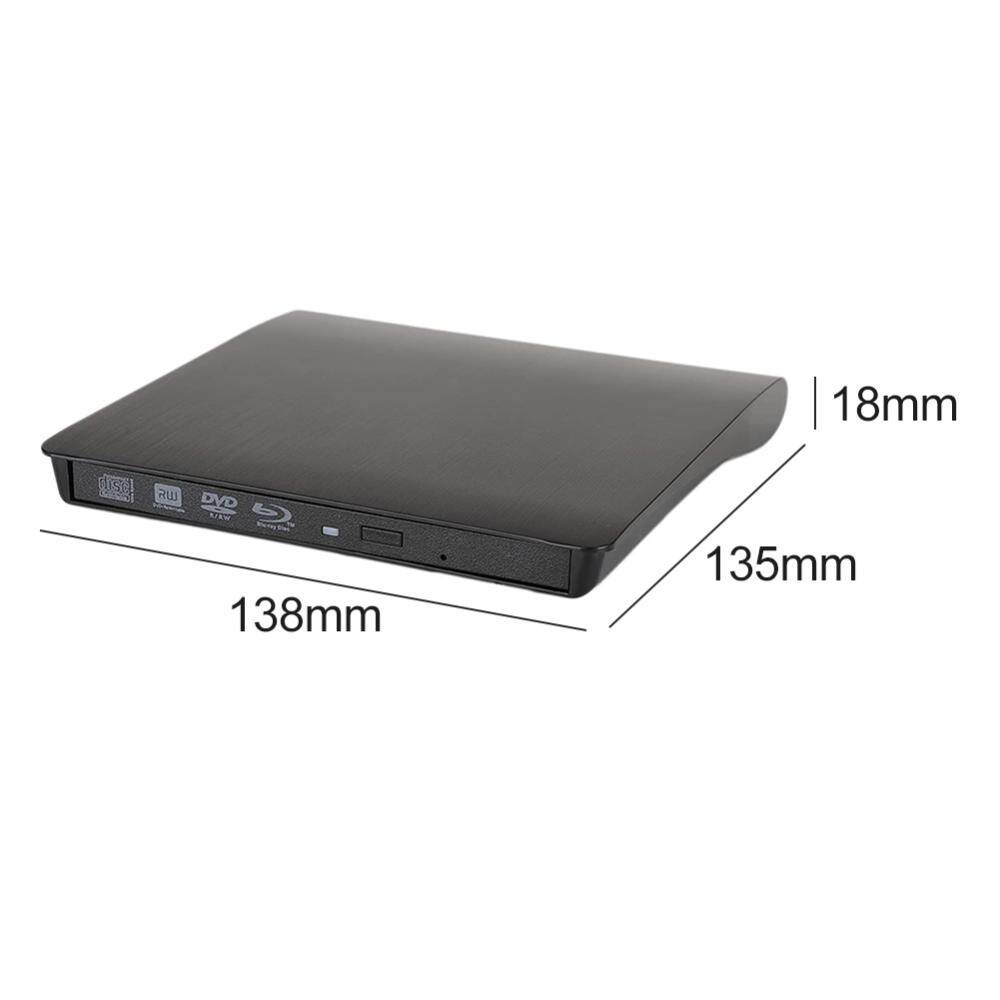 Chống trượt USB 3.0 SATA DVD gắn ngoài CD-ROM RW Máy nghe nhạc Ổ đĩa quang vỏ ngăn