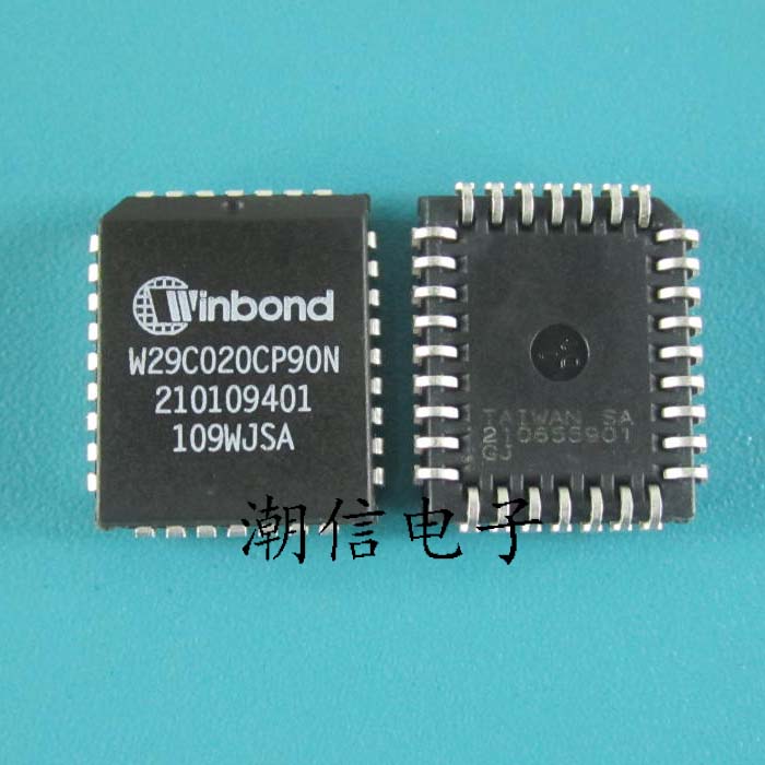 5pcs w29c020cp90n plcc-32