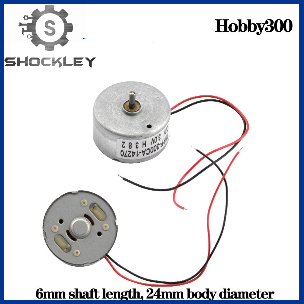 Shockley 1.5v-9v dc hobby toys mini motor type 300 dc motor for solar panel perfect small