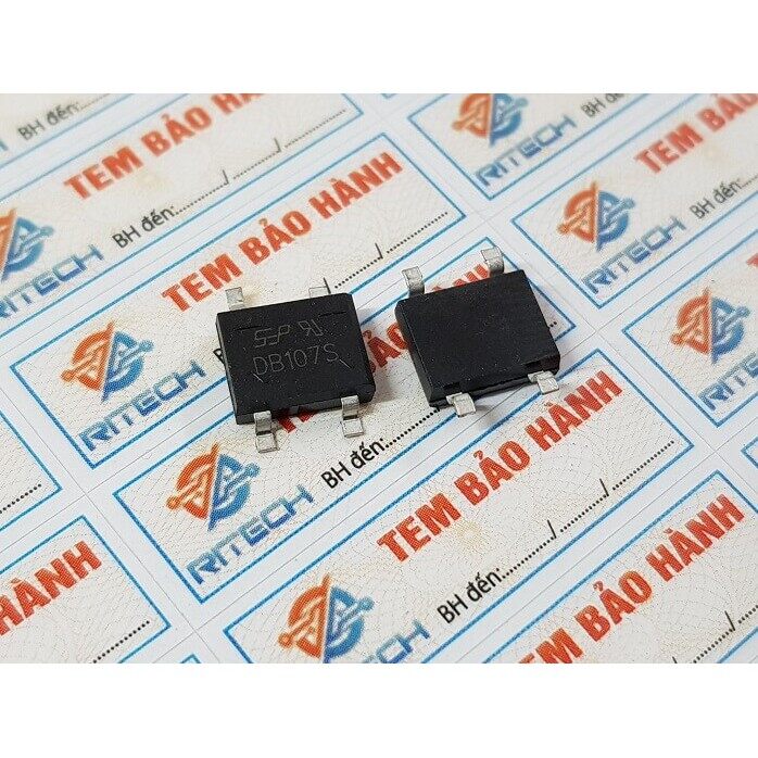 Db107s diode cầu 1a/1000v sop-4