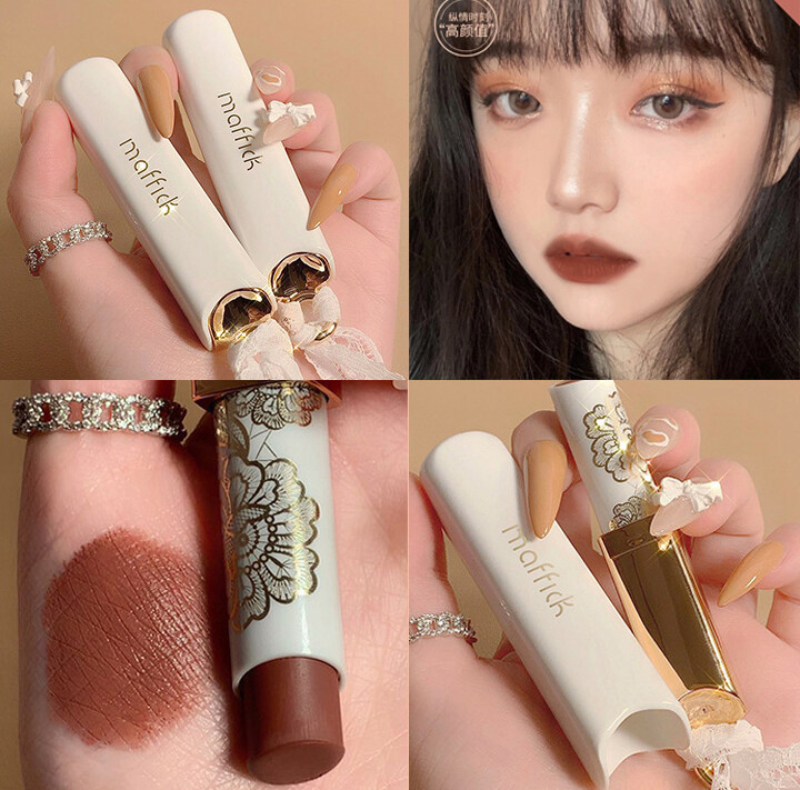 MAFFICK Long Lasting Waterproof Lipstick Matte Lip Makeup