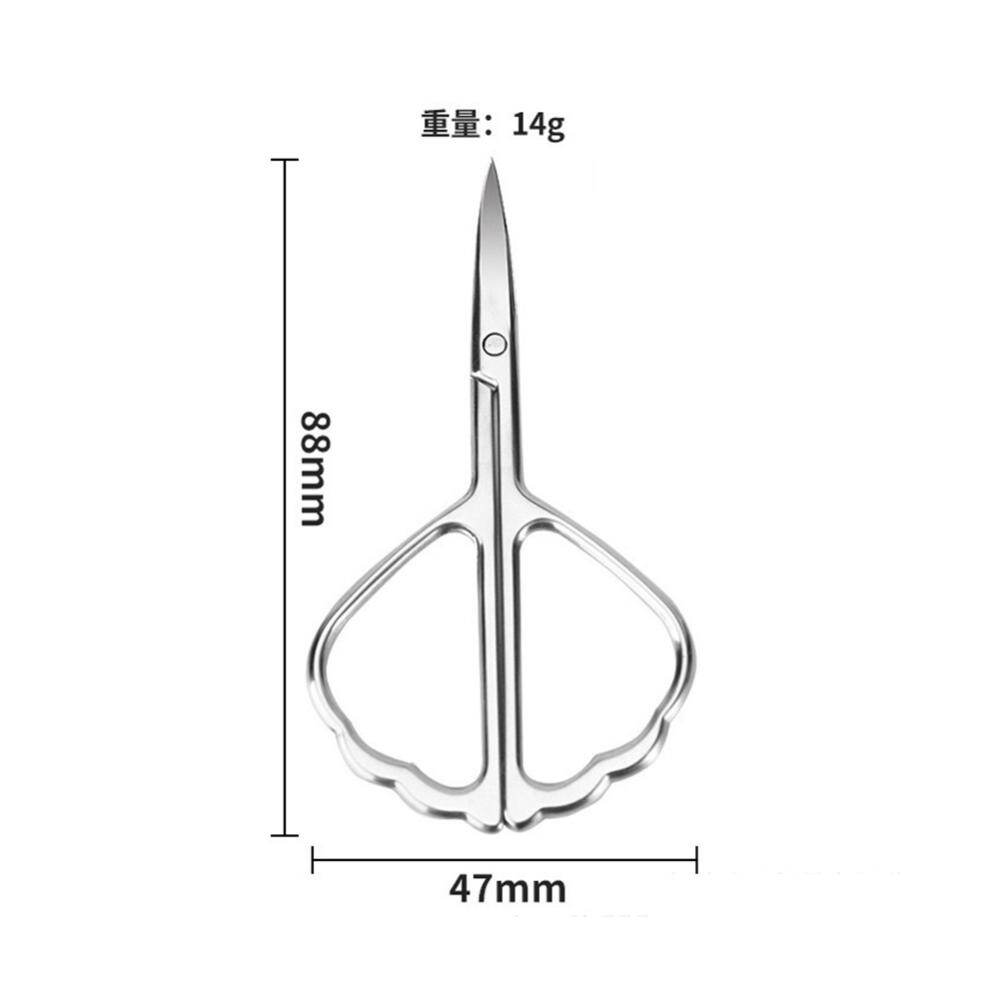 Chữ thập bằng thép không gỉ Stitch kéo Sharp tip DIY Retro kéo dụng cụ may mặc kéo thợ may đa chức năng cho Kéo Tỉa Lông Mày Chuyên Nghiệp cho nữ