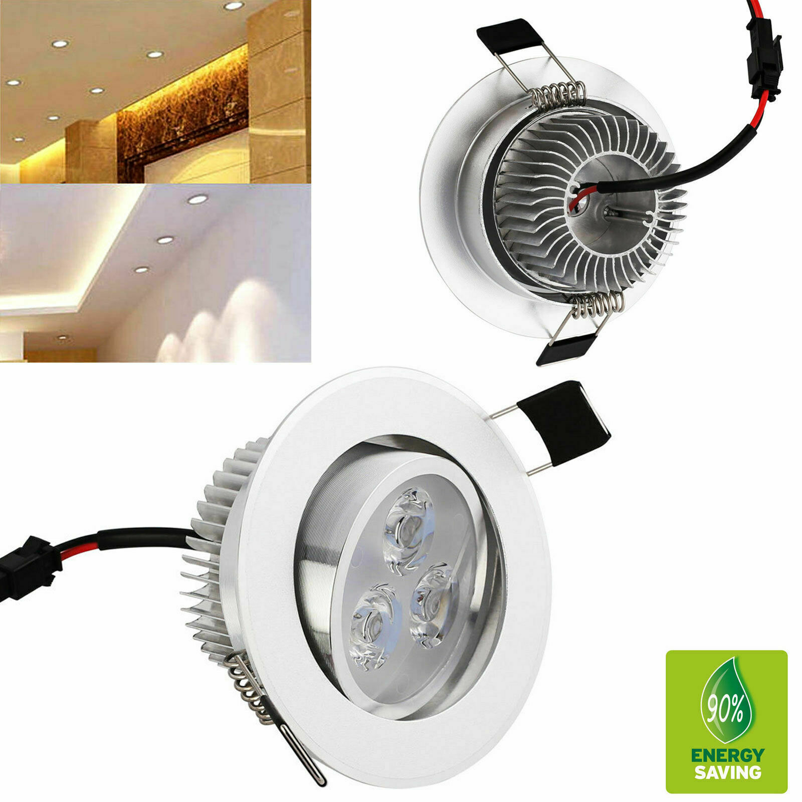 HOME MI 6W Dimmable LED Ceiling Downlight Lamp Spotlight Recessed Panel Lamp Bulb With Driver AC85-265V AC220V 8 Colors
