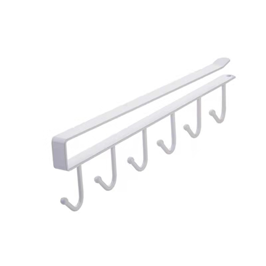 1 Chiếc Giá Để Cốc Tủ Chén Bằng Kim Loại Đa Năng Giá Móc Treo Giá Để Cốc