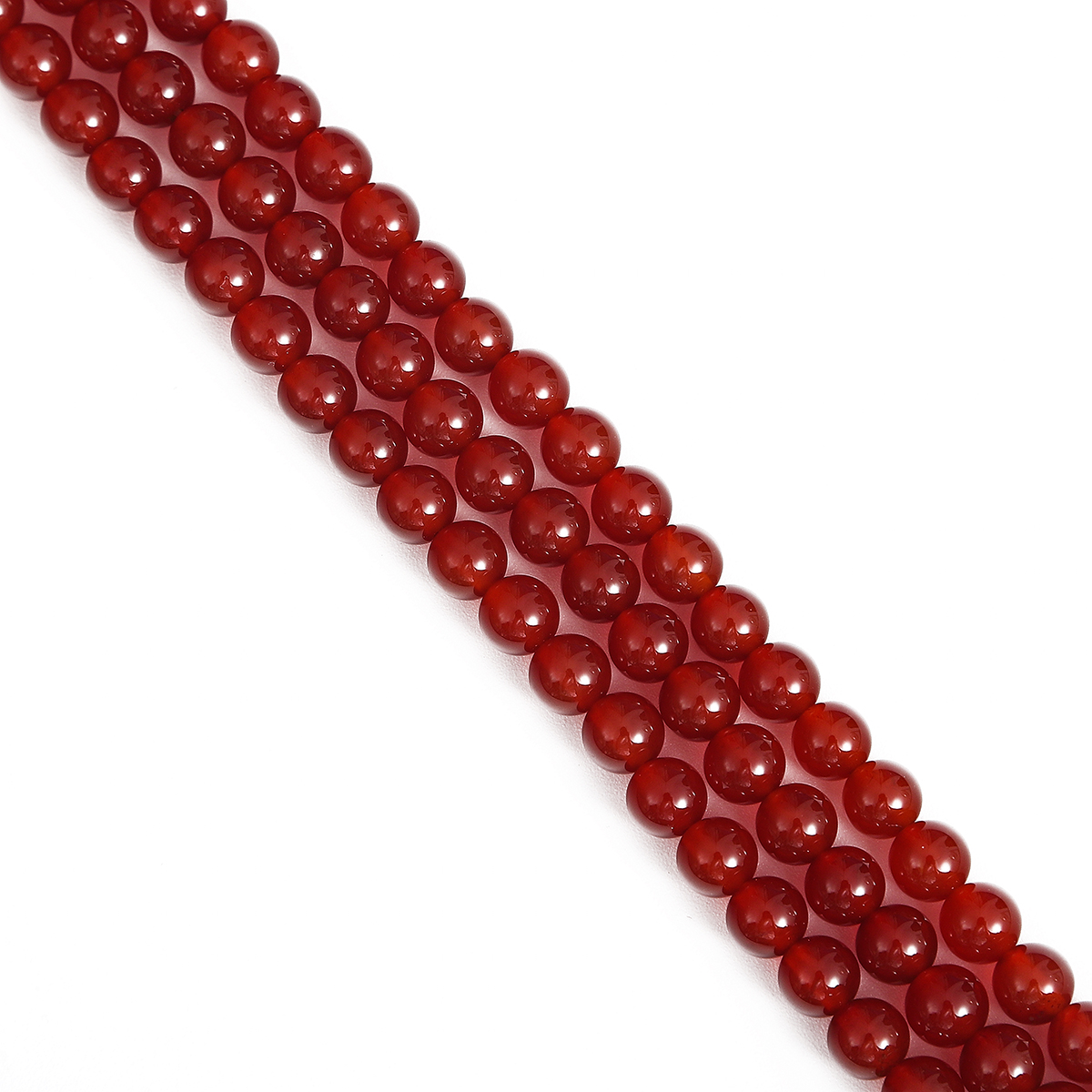 Natural AAA Southern Red Agate Beads 10mm - Loose Beads With Stretch Cord For Jewelry Making