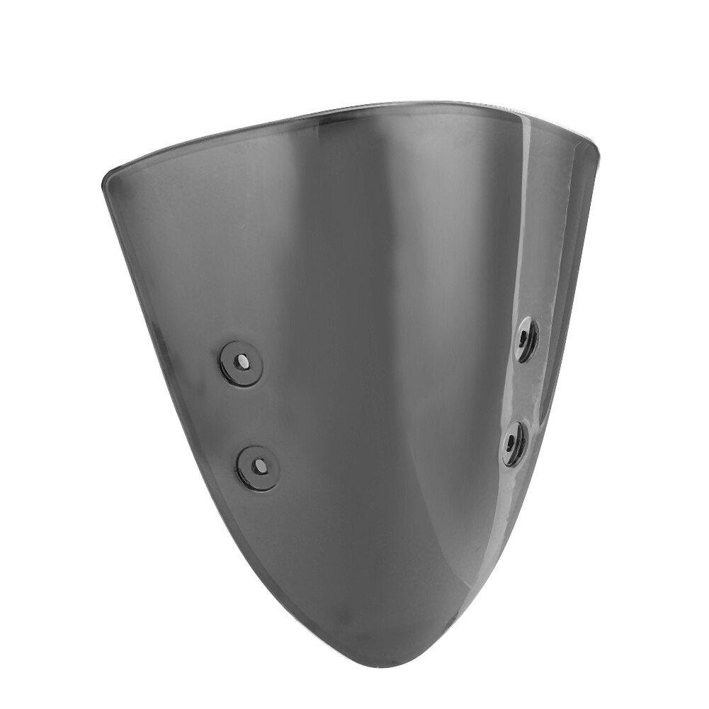 Cuque trước xe máy kính chắn gió kính chắn gió flyscreen bảo vệ ABS Moto tấm rẽ gió Lá chắn bảo vệ đen Dark Brown cho Kawasaki ER-6N ER6N 2012 2013 2014
