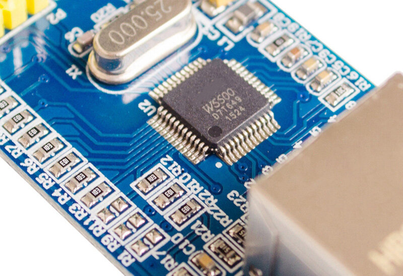 W5500 Network Module Full Hardware TCP/IP Protocol Stack Ethernet 51 STM32 Microcontroller