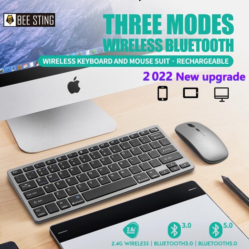 Bàn phím Bluetooth chuột và bàn phím không dây đặt cho máy tính xách tay máy tính xách tay Máy tính để bàn máy tính bảng iPad Andro MacBook