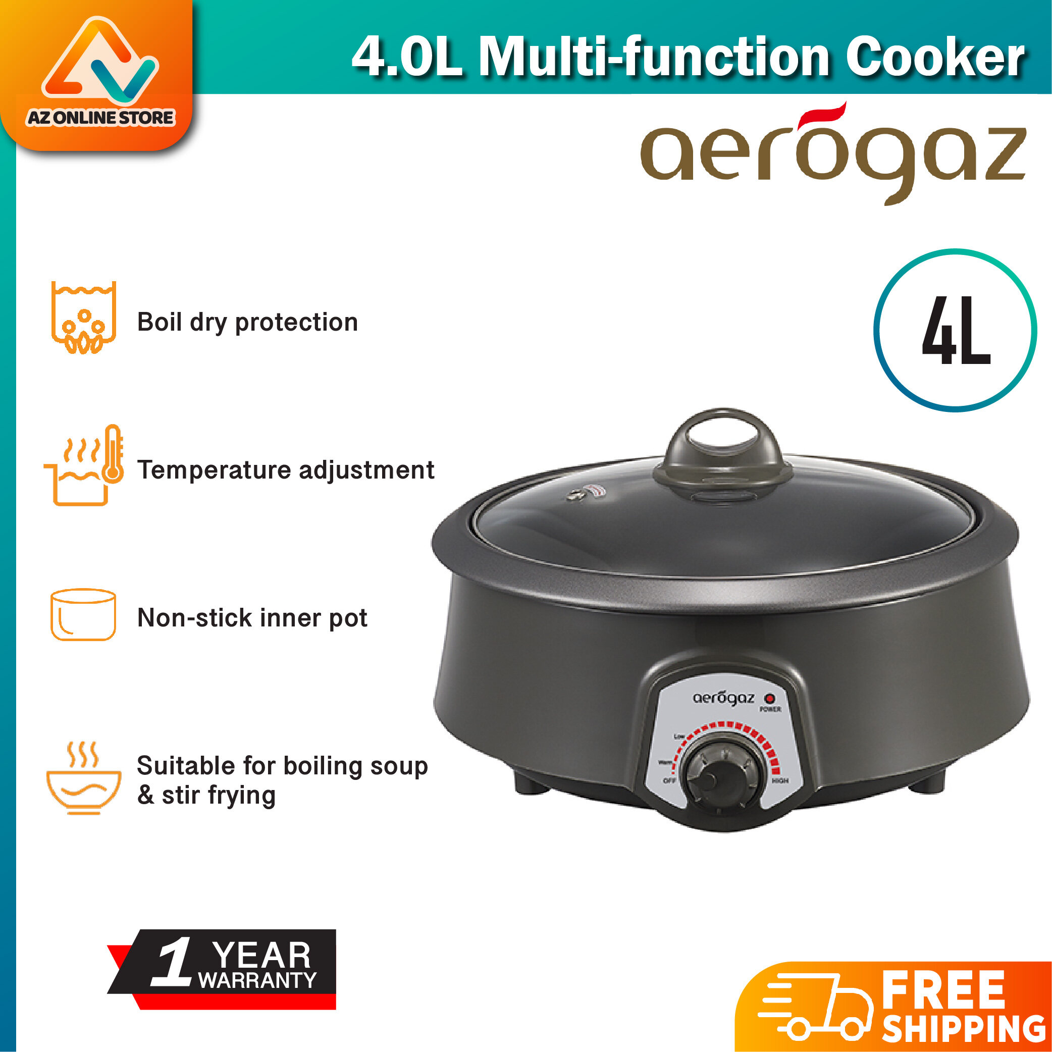 Aerogaz discount multi cooker