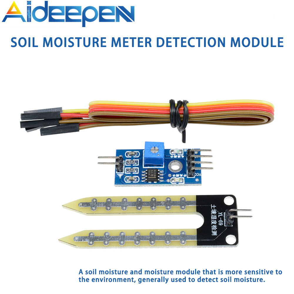 Original Aideepen Soil Moisture Sensor Soil Moisture Meter Detection Module Smart Car