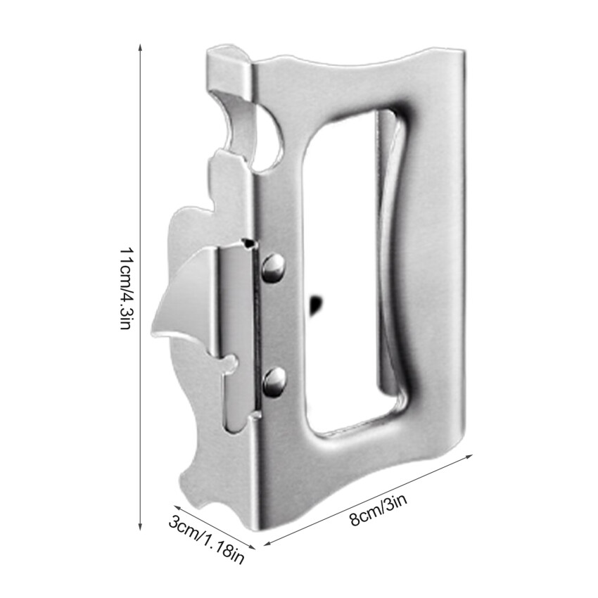 Can Opener Manual 2 in 1 Stainless Steel Can Openers Portable Can Opener for Travel
