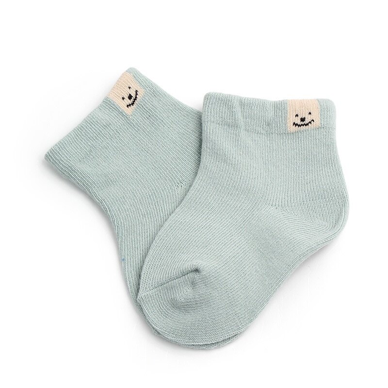 Tất Cotton Màu Kẹo Ngọt Dễ Thương Cho Bé 0-1 Tuổi