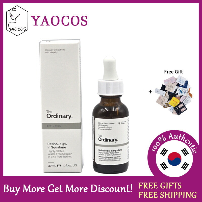 [Thông thường] Retinol 0.5% / 0.2% / 1% trong Squalane 30ml