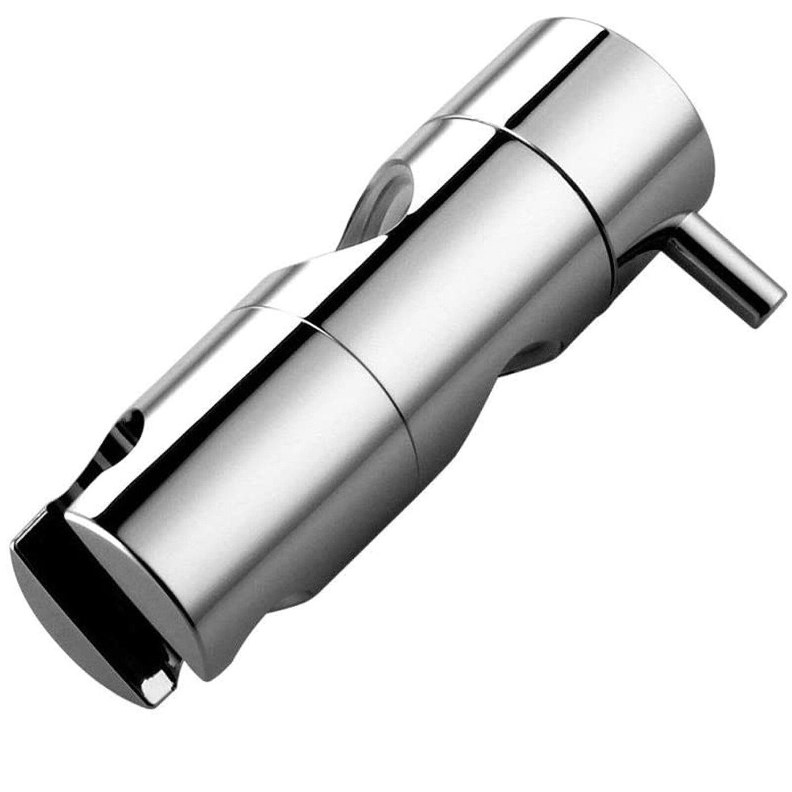 Smart Sensor Adjustable Shower Head Holder For Slide Bar Rail Head Bracket Holder Handheld Shower Head Holder Bracket 360 Degree Rotation Sprayer Holder Polished Chrome